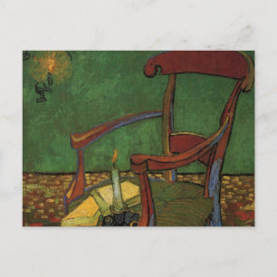 Paul Gauguins stol av Vincent van Gogh Vykort