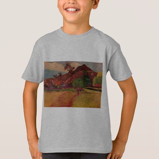 Paul Gauguins Tahitian Landscape (1893) Tee (Framsida)