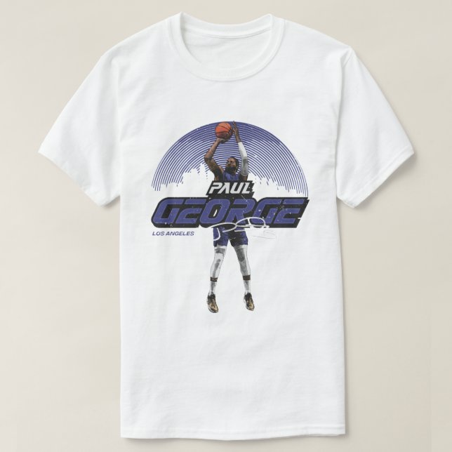 Paul George Skyline T Shirt (Design framsida)