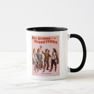 Paul Gilmore i de sceniska musketeersna Mugg