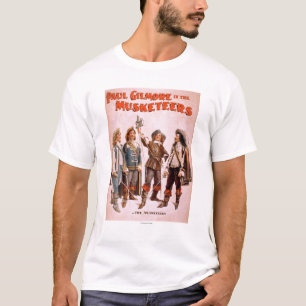 Paul Gilmore i de sceniska musketeersna T-shirt