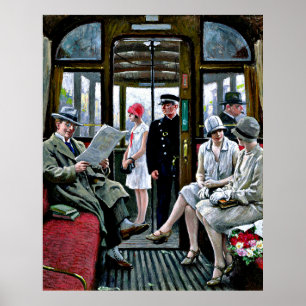 Paul-Gustave Fischer - Köpenhamnsram Poster