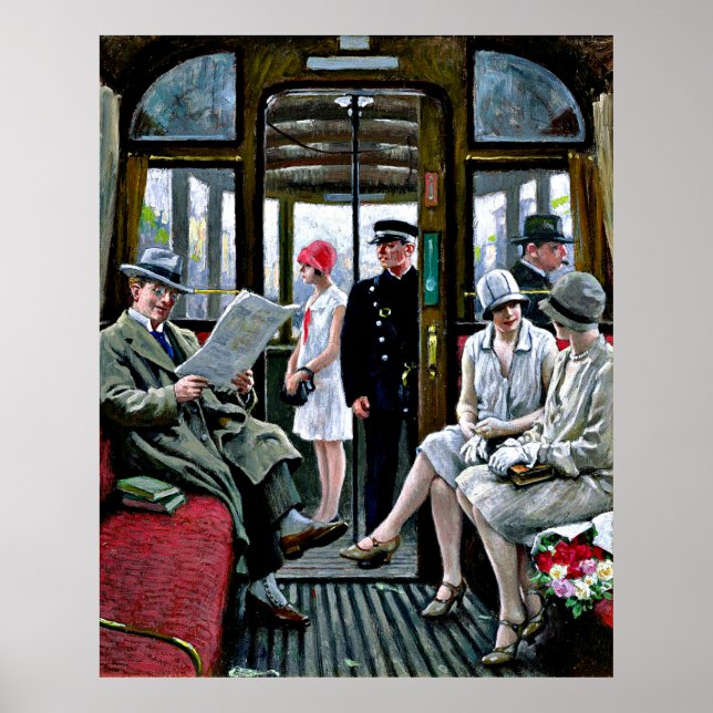 Paul-Gustave Fischer - Köpenhamnsram Poster (Framsidan)