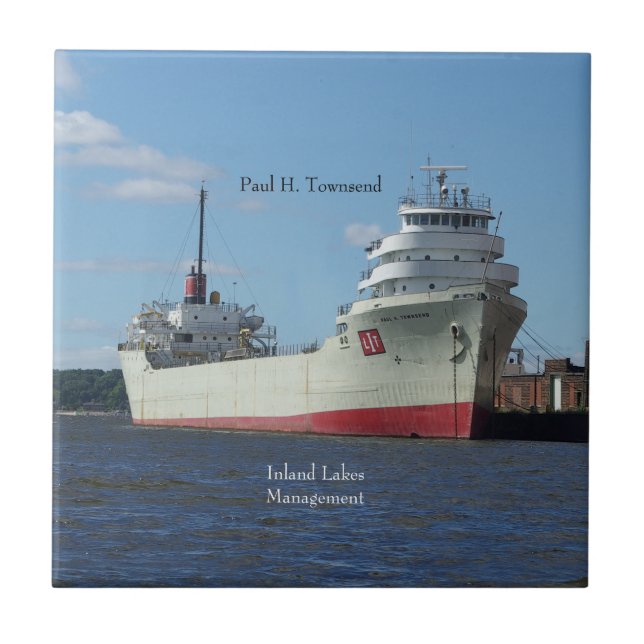 Paul H. Townsend tile Kakelplatta (Framsidan)