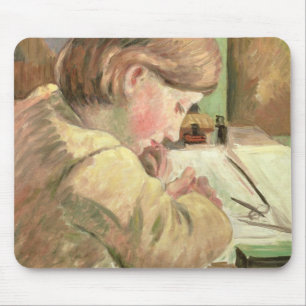 Paul handstil, c.1894 (olja på kanfas) musmatta