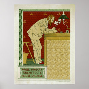 Paul Hankar, arkitekt Poster