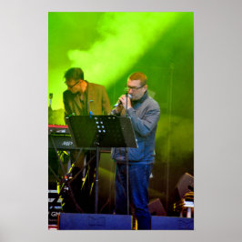 Paul Heaton som utövar sitt liv i konsert Poster
