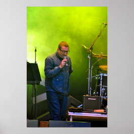 Paul Heaton som utövar sitt liv i konsert Poster