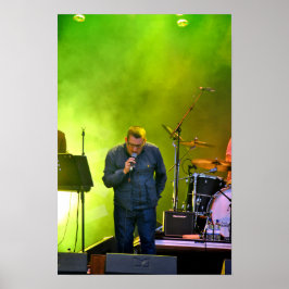 Paul Heaton som utövar sitt liv i konsert Poster