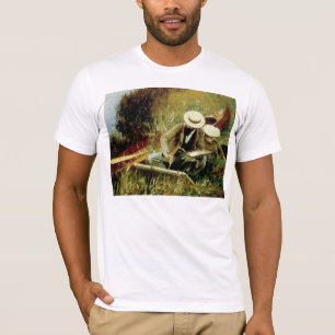 Paul Helleu Sketching med sin fru T-shirt