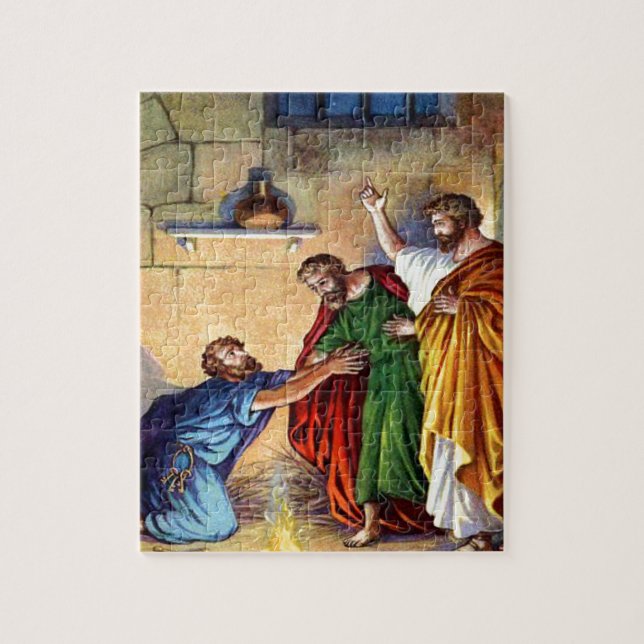 paul i arrest på philippipusseldesignen pussel (Vertikal)