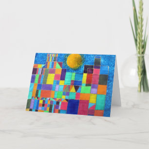Paul Klee 1 hälsningkort Kort