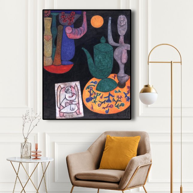 Paul Klee, Abstrakt Art, redlös (stilla livet) Poster (Skapare uppladdad)