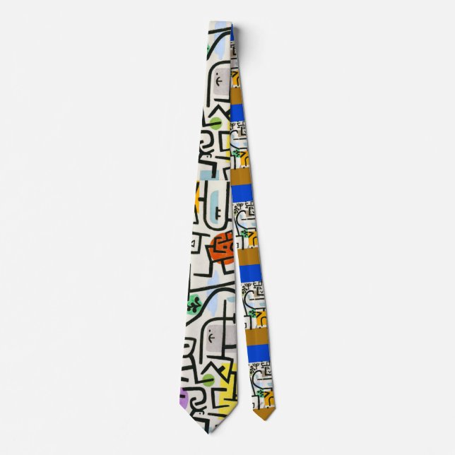 Paul Klee Abstrakt Expressionist Rik Hamn Slips (Framsida)