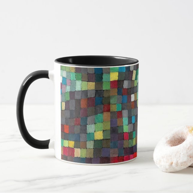Paul Klee Abstrakt Fint Konst Keramik Kaffemugg (Med munk)