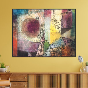 Paul Klee Abstrakt konst Kubism Canvastryck
