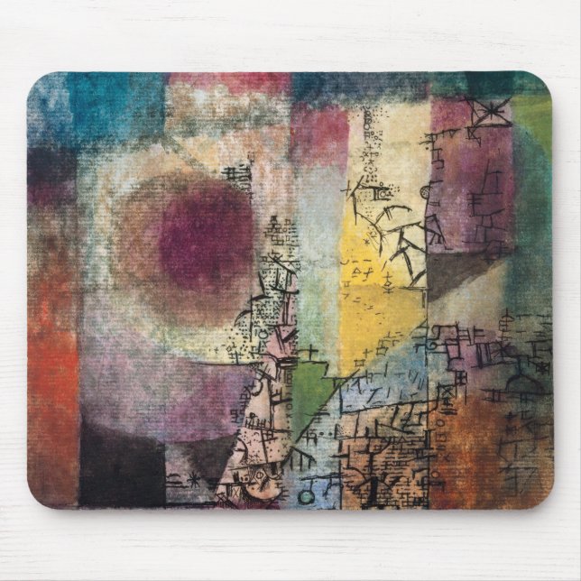 Paul Klee Abstrakt Konst Kubism  Musmatta (Framsidan)