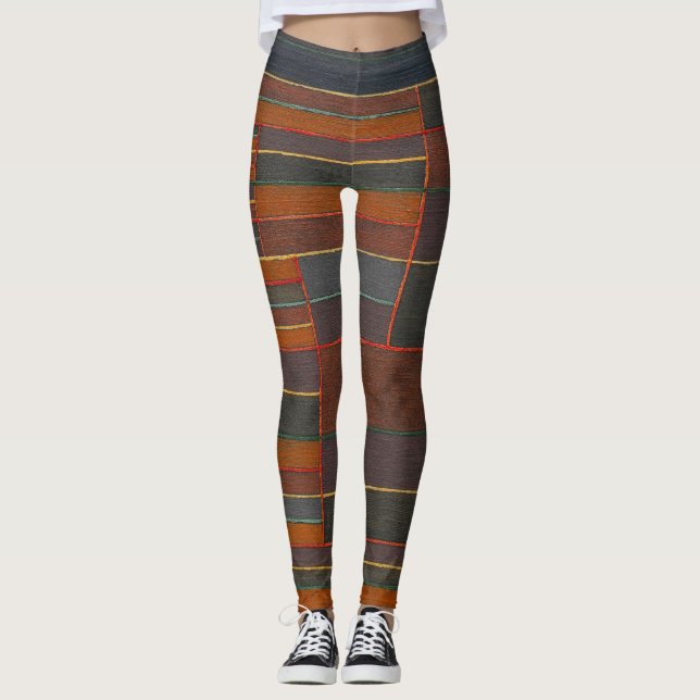 Paul Klee, Abstrakt Leggings (Framsida)