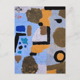 Paul Klee Abstrakt målning Modern konst Vykort