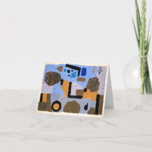 Paul Klee Abstrakt Painting Modern Art Kort