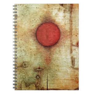 Paul Klee Ad Marginem-målning Anteckningsbok Med Spiral