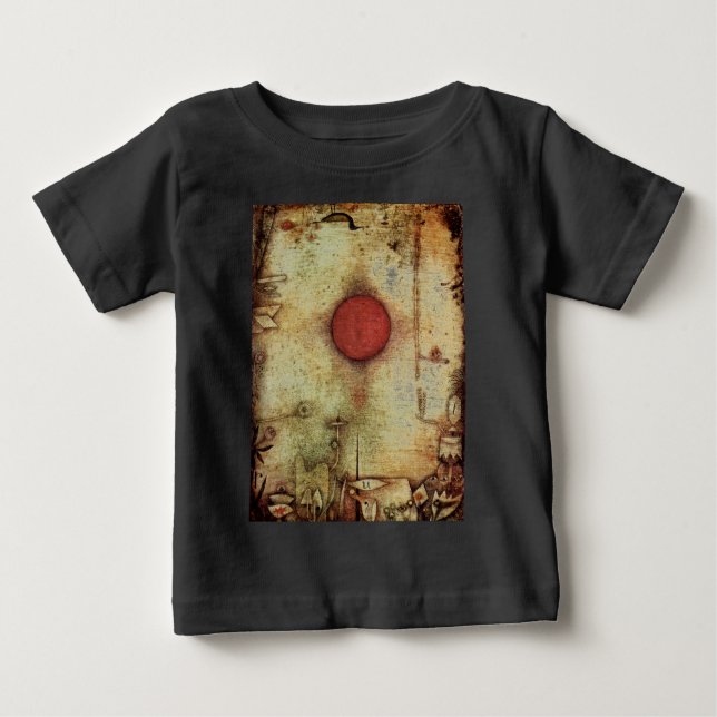 Paul Klee Ad Marginem-målning Tee Shirt (Framsida)