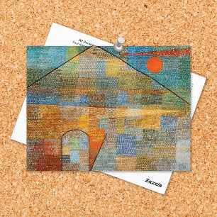 Paul Klee Ad Parnassum Fine Art Vykort