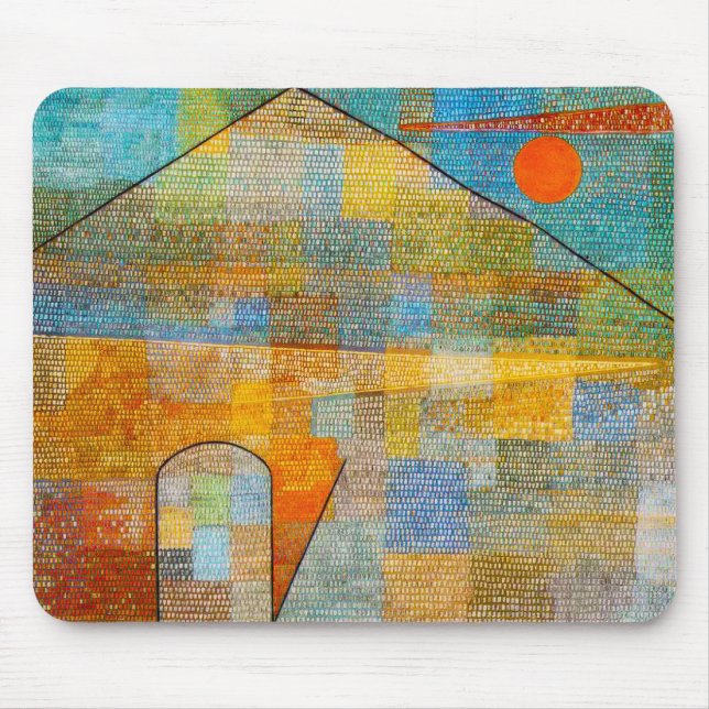 Paul Klee Ad Parnassum Mouse Pad Musmatta (Framsidan)