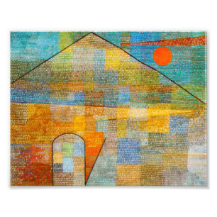 Paul Klee Ad Parnassum Print Fototryck