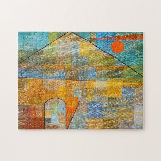 Paul Klee Ad Parnassum Puzzle Pussel (Horisontell)