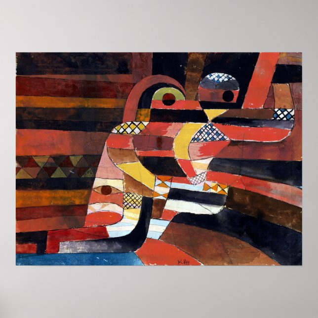 Paul Klee Älskare Poster (Framsidan)