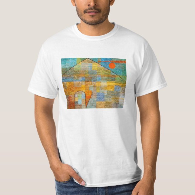 Paul Klee annonsParnassum T-tröja T-shirt (Framsida)