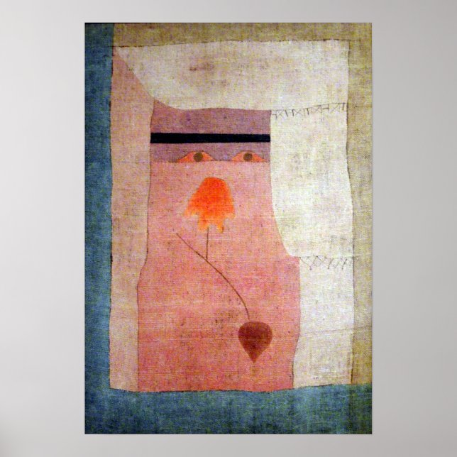 Paul Klee Arab Sång Poster (Framsidan)