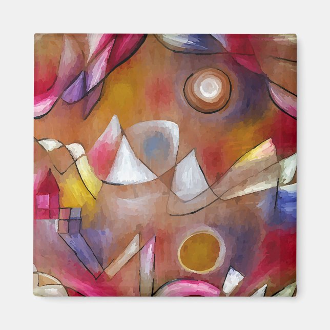 Paul Klee Arctic Dew Magnet (Framsidan)