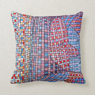 Paul Klee art: Abstrakt målning Kudde