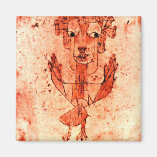 Paul Klee art: Angelus Novus (New Angel) Magnet