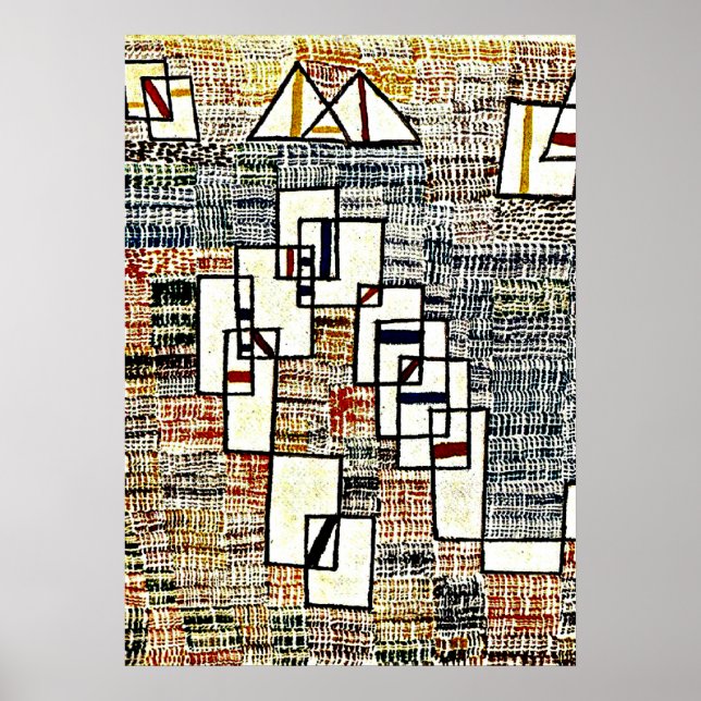 Paul Klee art - Cote de Provence Poster (Framsidan)