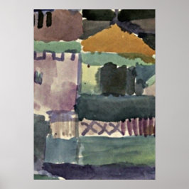 Paul Klee art: i St. Germain Poster