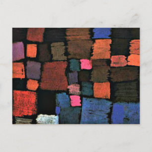 Paul Klee art, kommer till Bloom Vykort