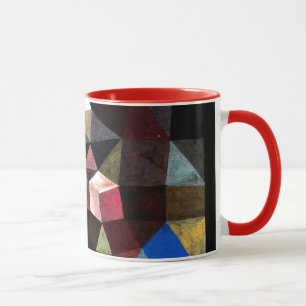 Paul Klee art: Kristallint liggande Mugg
