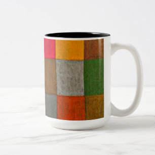 Paul Klee art: New Harmony, Klee-målning Två-Tonad Mugg