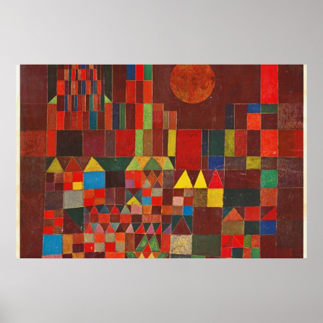 Paul Klee Art Poster (Framsidan)