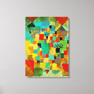 Paul Klee art: Södra Tunisien Canvastryck