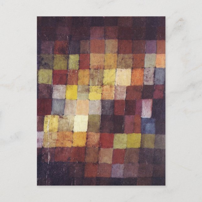 Paul Klee Art Vykort (Framsida)