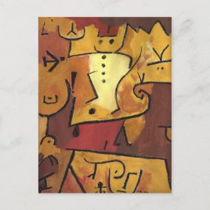 Paul Klee Art Vykort