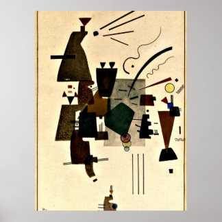 Paul Klee art: Warmed Coola Poster