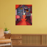 Paul Klee artwork, Autumn Flower, Poster<br><div class="desc">Autumn Flower, colorful abstract artwork by Paul Klee.</div>