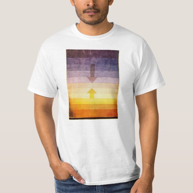 Paul Klee avskiljande i aftonT-tröja Tee (Framsida)
