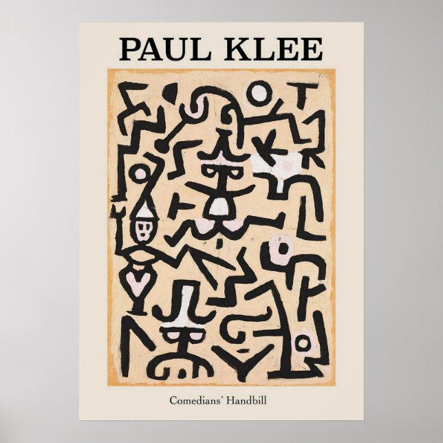 Paul Klee Bauhaus Poster (Framsidan)