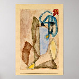 Paul Klee - Blomma i mars,  Poster
